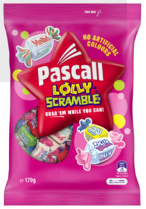 Snacks: Pascall Lolly Scramble 170g