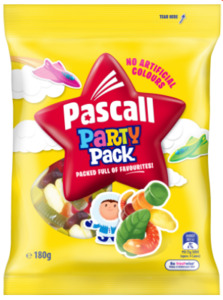 Snacks: Pascall Party Pack 180g