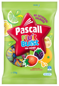 Snacks: Pascall Fruit Burst 170g
