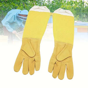 Beekeeping 2 Pairs of Premium Sheepskin Beekeeping Gloves