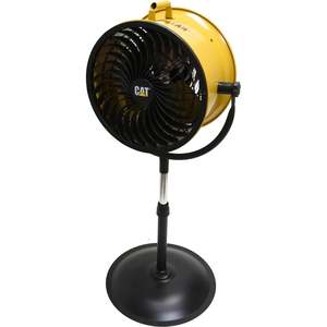 Heating Ventilation: Fans CAT® High Velocity Pedestal Drum Fan 40cm