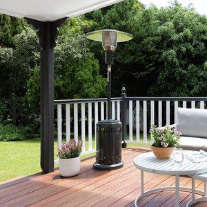 Jumbuck Outdoor Patio Heater Powder Coated Charcoal Grey