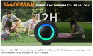 Ortizan M8 Portable Speaker