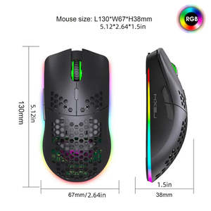 Tech HXSJ Wireless Mouse Rechargeable