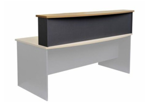 Firstline Reception Hob 1800 Beech/Ironstone