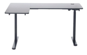 Workspace Corner Adjustable Desk Electric Black