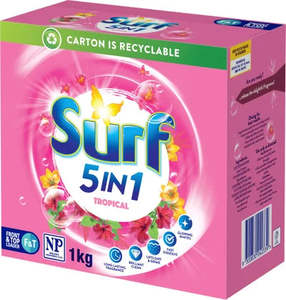 Surf Tropical Laundry Powder 1kg
