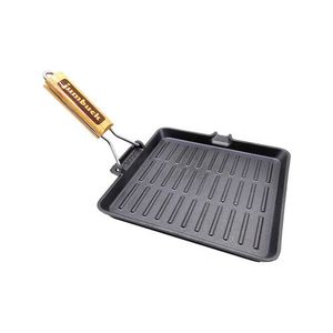 Kitchen Jumbuck 24cm Square Cast Iron Fry Pan