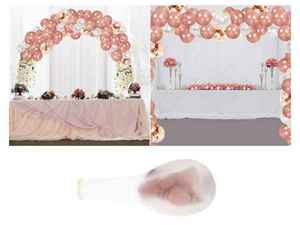 Catering Rose Gold Balloons Confetti Balloons For Party Wedding-60pcs
