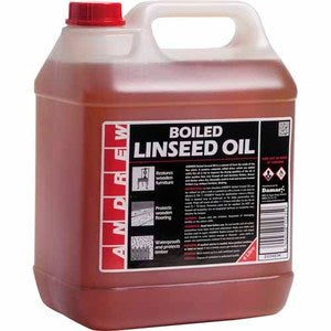 Painting Boiled Linseed Oil 4L Brown