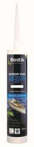 Marine Bostik Simson MSR Marine Construction Adhesive-White 290ml (Each)