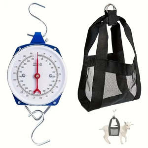 Farming High-Precision Mechanical Hanging Scale Set 440lb/200kg with Calf Cradle