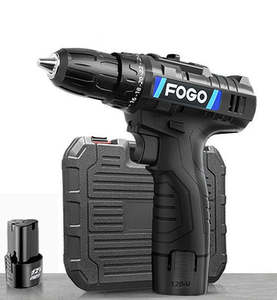 Hand Drill Battery Cordless Screwdriver with Case