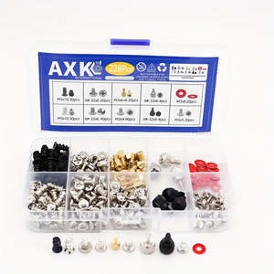 Tools 228pcs/box PC Computer Screw Bolt Standoff Washer Set