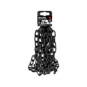 Chain Pinnacle 5mm 3/16" x 2.5m Black Chain