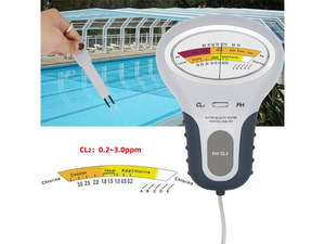 Pools Portable Chlorine Water PH Tester