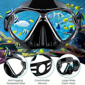 Diving Snorkel Mask Set For Adults
