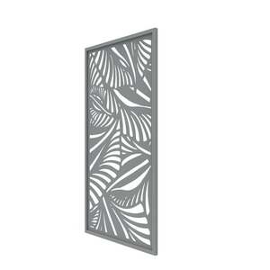 ProtectorAl 940 x 1840mm Light Charcoal Fern Framed Composite Decorative Panel