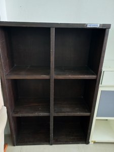 Marketplace MP0006 Pre-Loved Wooden 3x2 Cube Shelf