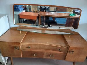 Marketplace MP0001 Antique Style Wooden Bedroom Dresser Pre-Loved