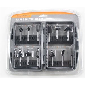 Tool Accessories - Router Bit Set 12pc