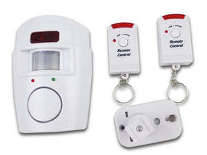 Tech Security Wireless PIR Motion Sensor Alarm with Remote