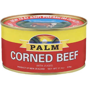 Canned Food Palm Corned Beef 326g