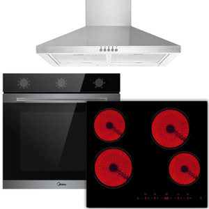 Kitchen Sale: Kitchen Appliance Combo - Wall Oven, Ceramic Cooktop and Rangehood