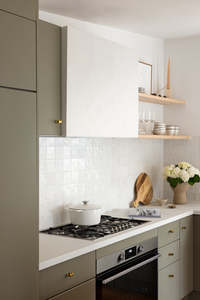 Kitchen Kaboodle Straight Line Kitchen (Sea Salt Colour)