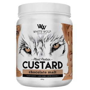Recovery: White Wolf Plant Protein Custard