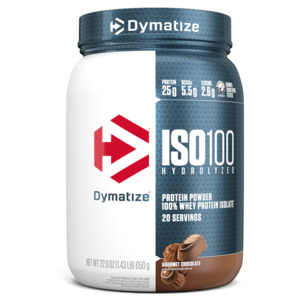 Recovery: Dymatize ISO100 20 Serve