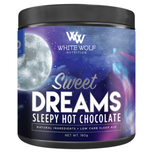 White Wolf Nutrition: Sweet Dreams Sleepy Hot Chocolate