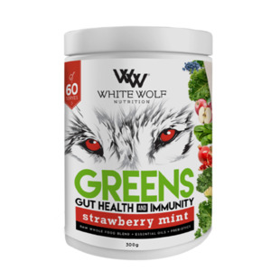 White Wolf Greens + Gut Health & Immunity 300g