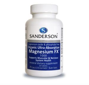 Sleep Support: Sanderson Magnesium FX 1000