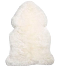 Products: Merino Sheepskin Rug - White Home Decor Italian Leather
