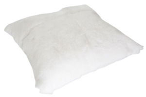 Rabbit Cushion - White Home Decor Italian Leather