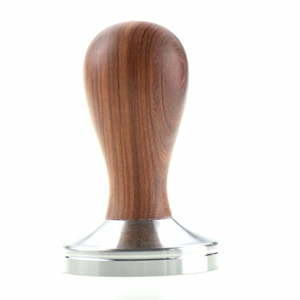 Professional tamper in stainless steel & wood - caffé italiano