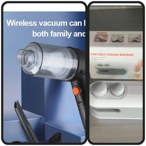 Products: Mini Car/Home Vacuum Cleaner and Portable bag Sealer - iTech Tools +
