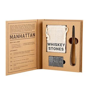 Dad Gifts: Let's Rock This: Whiskey Stones Set by Santa Barbara Design Studio