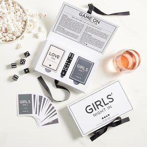 Miss And Mum Gifts: Girls Night In: Playing Card And Dice Set by Santa Barbara Design Studio