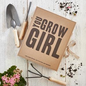 Miss And Mum Gifts: You Grow Girl Gardening Set by Santa Barbara Design Studio
