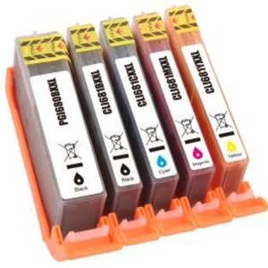 Compatible Inkjet Bundle Pack: Substitute to Canon PGI680XXL & CLI681XXL Series