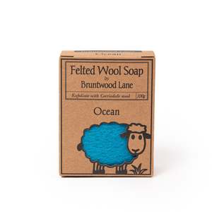 Miss And Mum Gifts: Ocean Felted Wool Soap