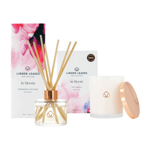 Pink Petal Fragranced Candle and Diffuser