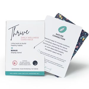 Childrens Gifts And Toys: Thrive - Daily Wellness Card Deck (age 9+)