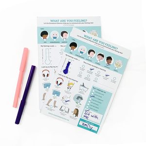 Childrens Gifts And Toys: Emotional Warriors Feelings Notepad (age 5-12)