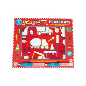 Childrens Gifts And Toys: Construction Magic Water Placemats NZ – Mess-Free Creative Fun (Ages 18m+)