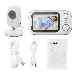 Baby Shower Gifts: 3.5 Inch Wireless Video Baby Monitor Night Vision