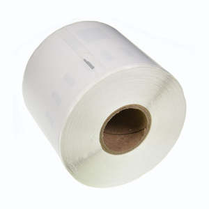 Compatible Label Roll (Black-on-White): Substitute to Dymo LW 99014
