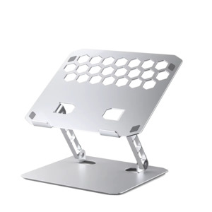 New Arrivals: Laptop Stand Zinc Alloy for Gaming Laptop with Dual Support Arms Portable Folding with Honeycomb Design for ASUS HP Acer